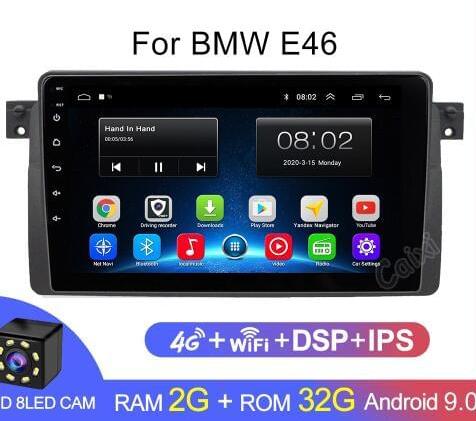  ��������� Android 2G-32G BMW E46 M3 318/320/325/330/335