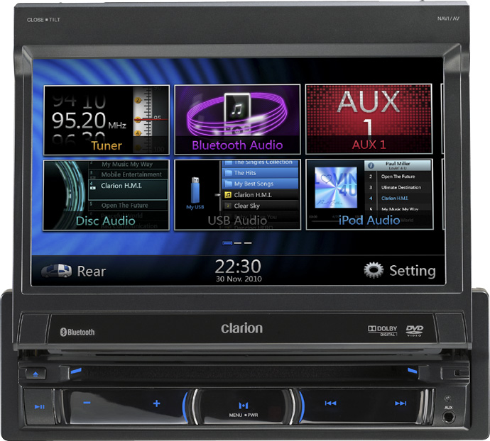  ��������� Clarion NZ501E
