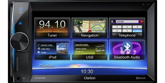  ��������� Clarion NX302E