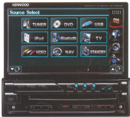  ��������� Kenwood KVT-54DVDR