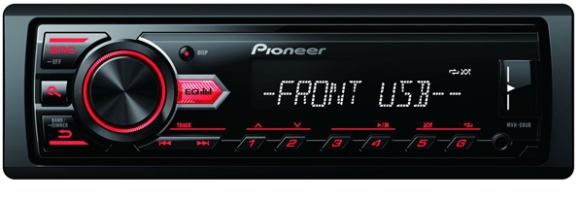 Магнитола Pioneer MVH-08UB Магнитола Pioneer MVH-08UB