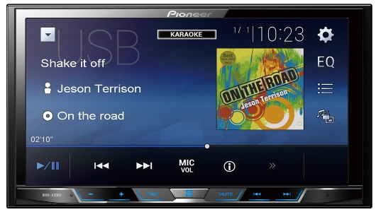  ��������� Pioneer MVH-A300V